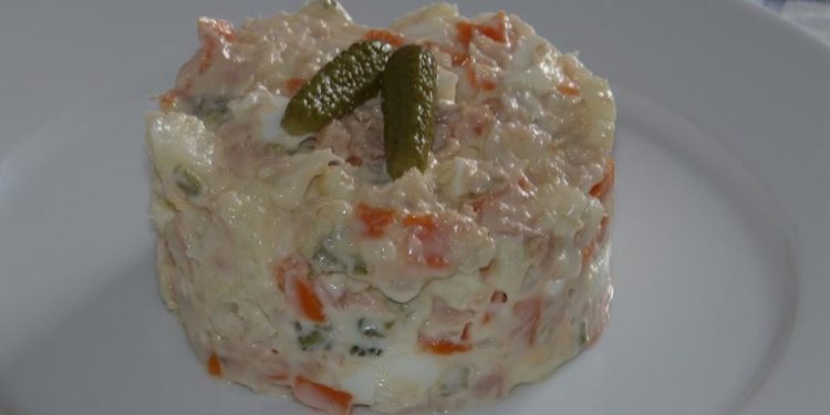 Ensaladilla de coliflor