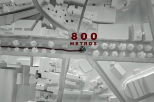 800 metros